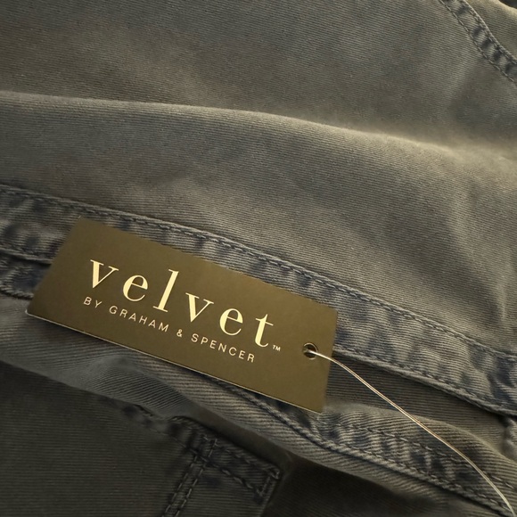 NEW Velvet by Spencer and Graham Toby Sanded Twill Pant size 32 - Picture 7 of 8